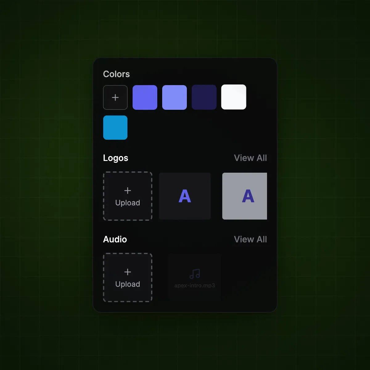 Brand kits for every client