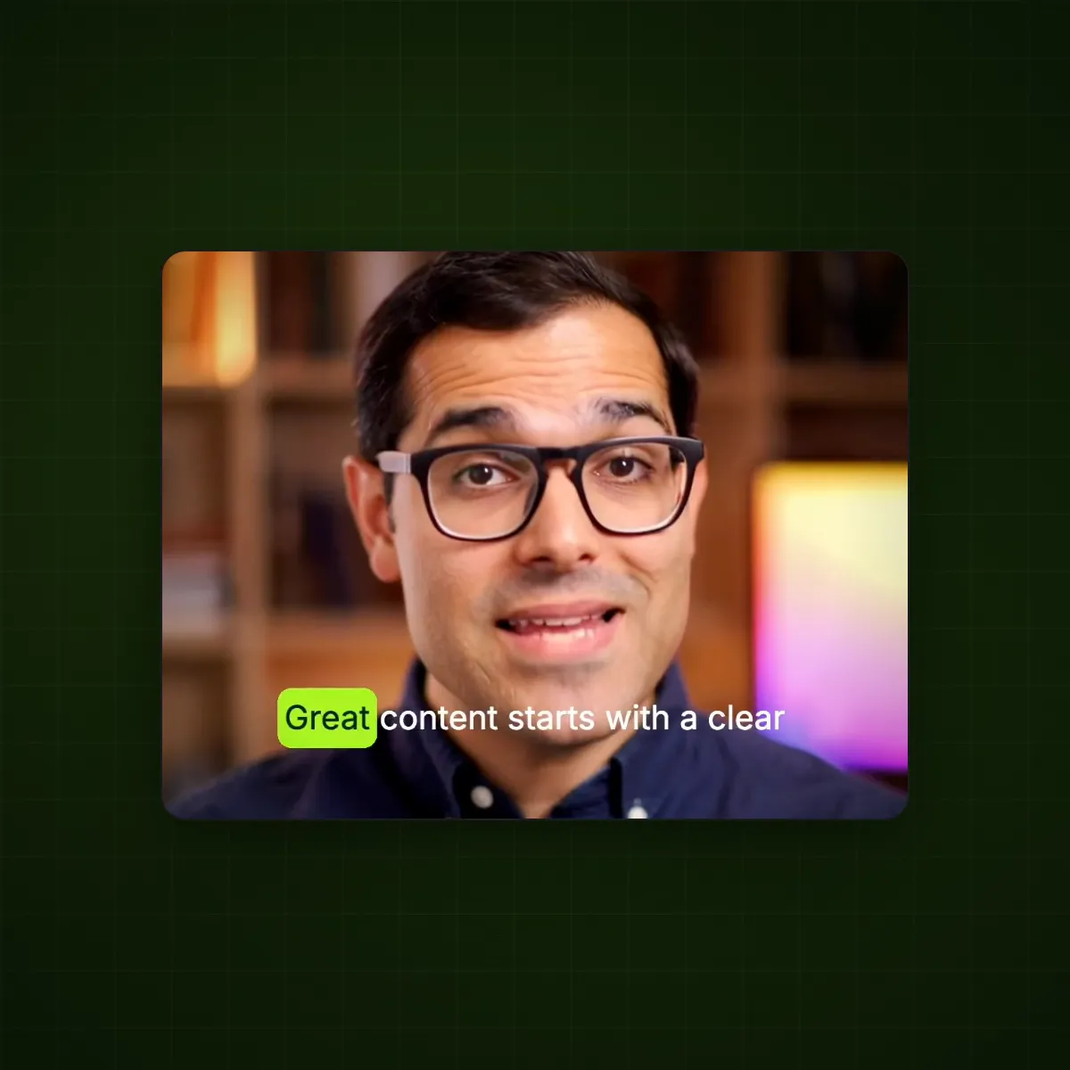 Add captions automatically