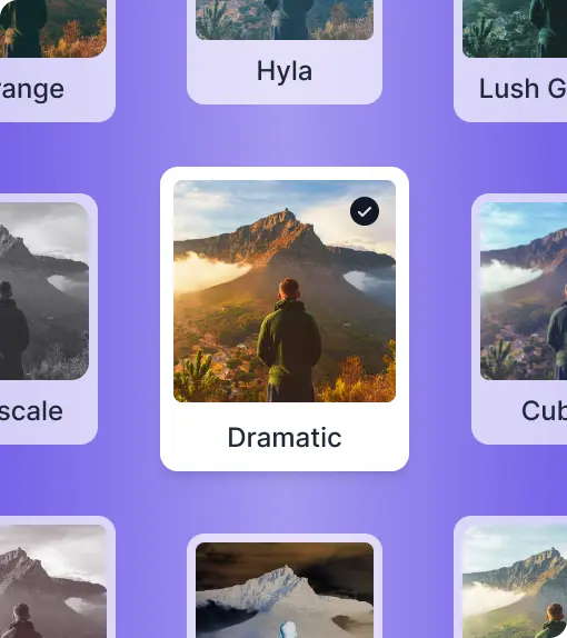 Support for LUT filters