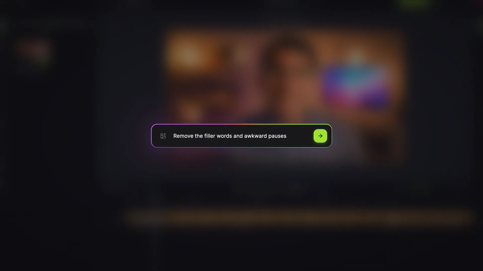 In Clipchamp you edit.
In Rendley, our AI does it.